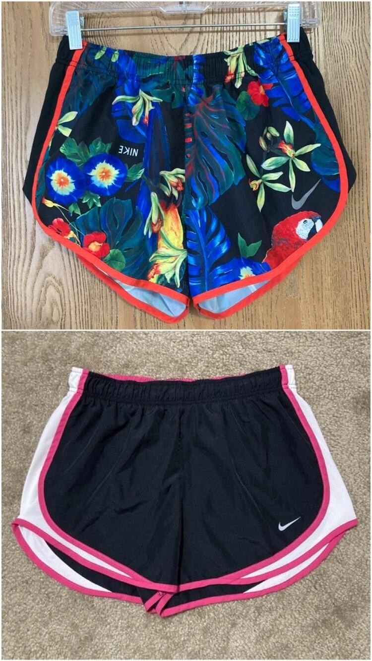 Nike Women's Dri-Fit Tempo 3" *BUNDLE* Lined Running Shorts Lightweight Size M